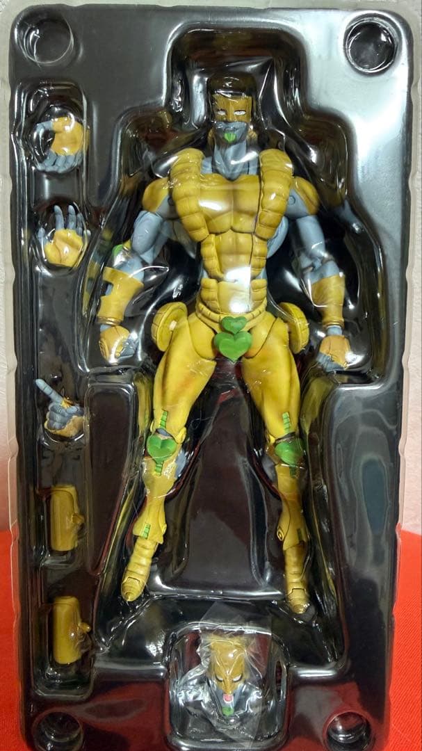 希少初版/超像可動ジョジョ/ザ・ワールド(荒木飛呂彦指定カラー)