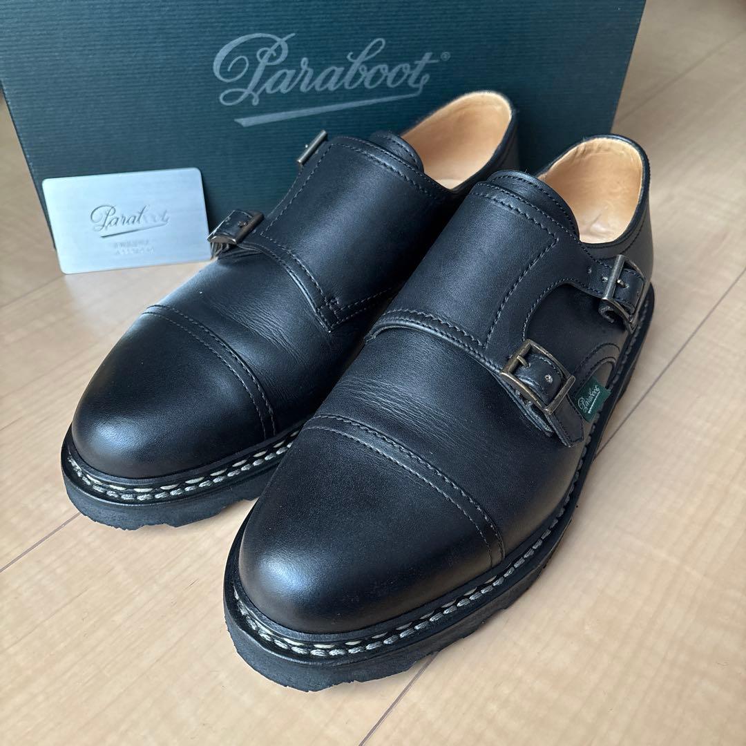 【極美品】パラブーツ　ウィリアム　ブラック　7サイズ