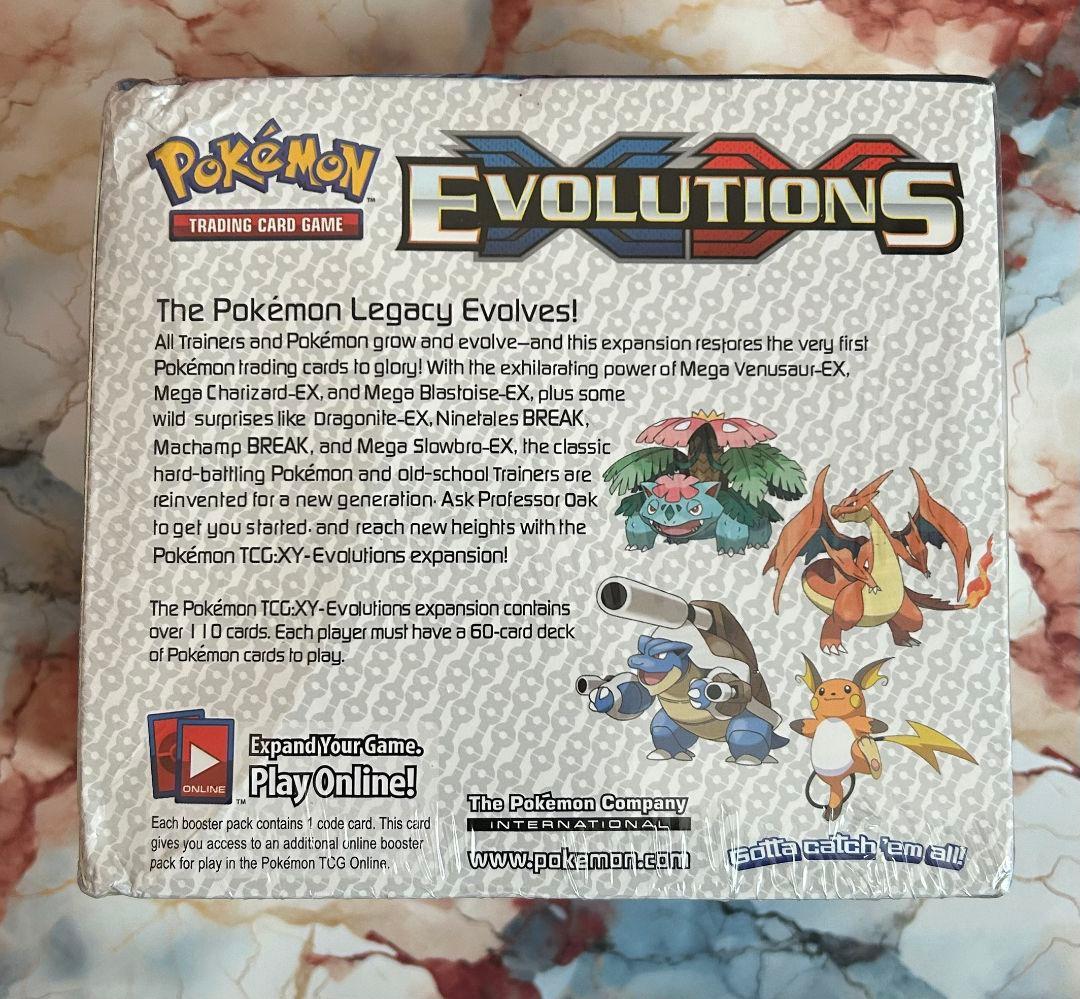 ゆ*あ様 ポケモンカードゲーム 英語版「XY Evolutions」BOX シュ