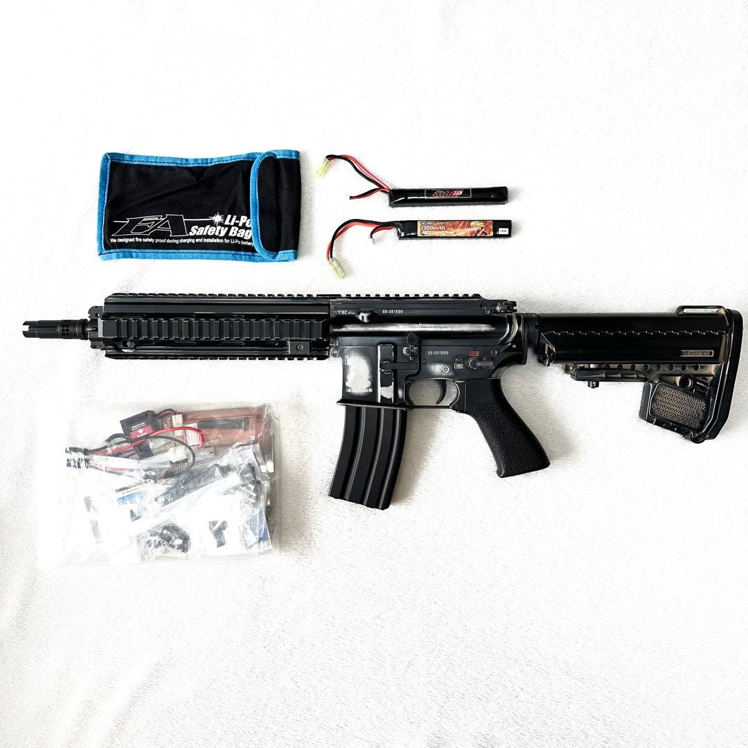 東京マルイ次世代電動ガンHK416D外装内装カスタムバッテリー他