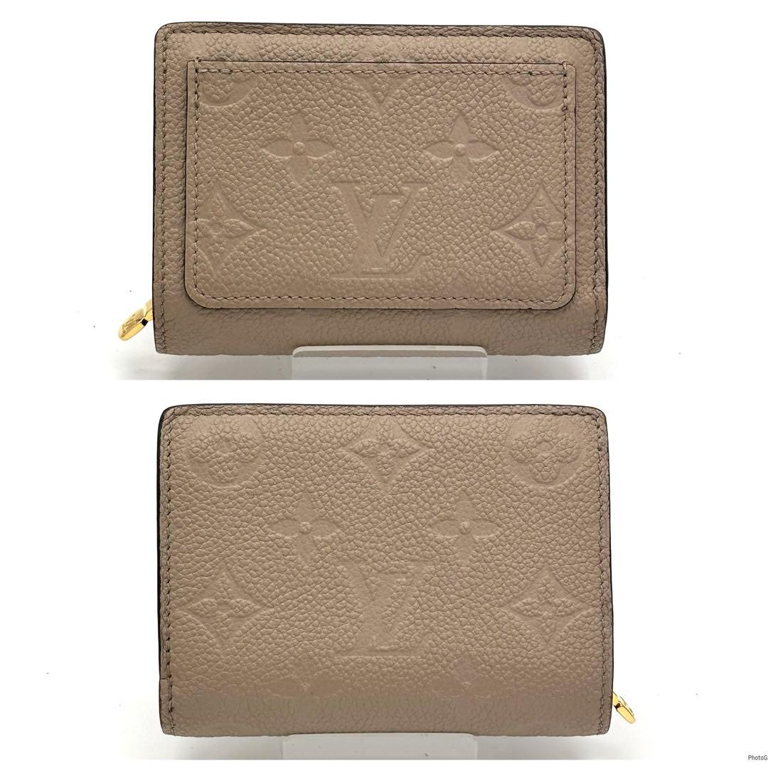 【未使用級】ルイヴィトン アンプラント ポルトフォイユ クレア 二つ折り財布