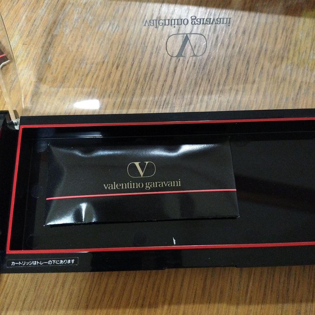 未使用、valentino garavani ペン先14金　万年筆 ネイビー