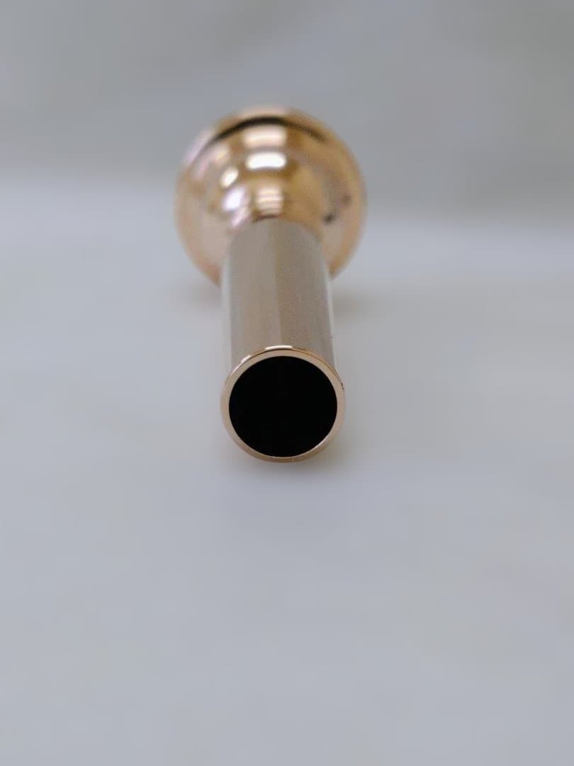 Bach トランペットマウスピース　5C　ピンクゴールド