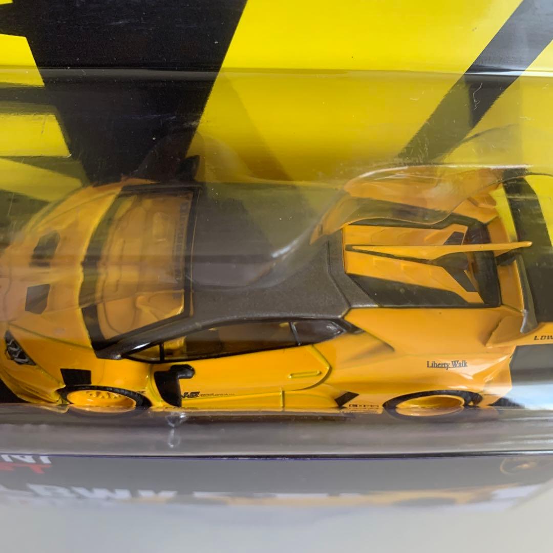 MINIGT 1/64 LB ランボルギーニ　ウラカン GT イエロー
