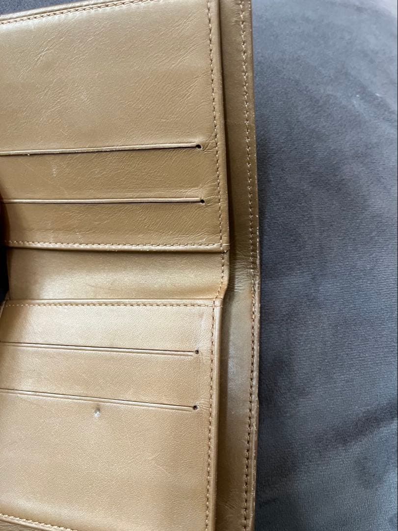 最終価格‼️ルイヴィトン 折り財布　 ベージュ　美品