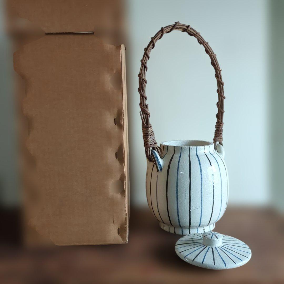 茶道具 火消し壺 棗形 とくさ 水屋用品 炭 裏千家　茶道具　茶道