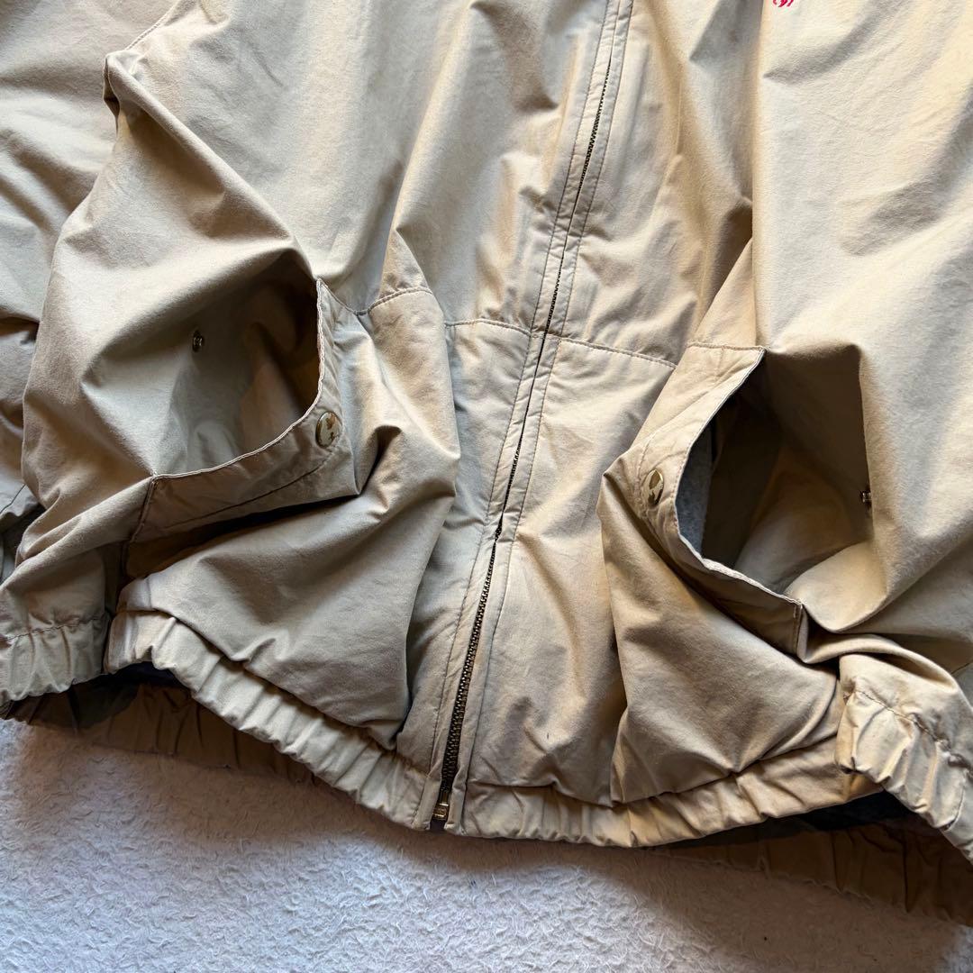 美品✨ポロバイラルフローレン フーデッドブルゾン 刺繍 ベージュ M 希少モデル