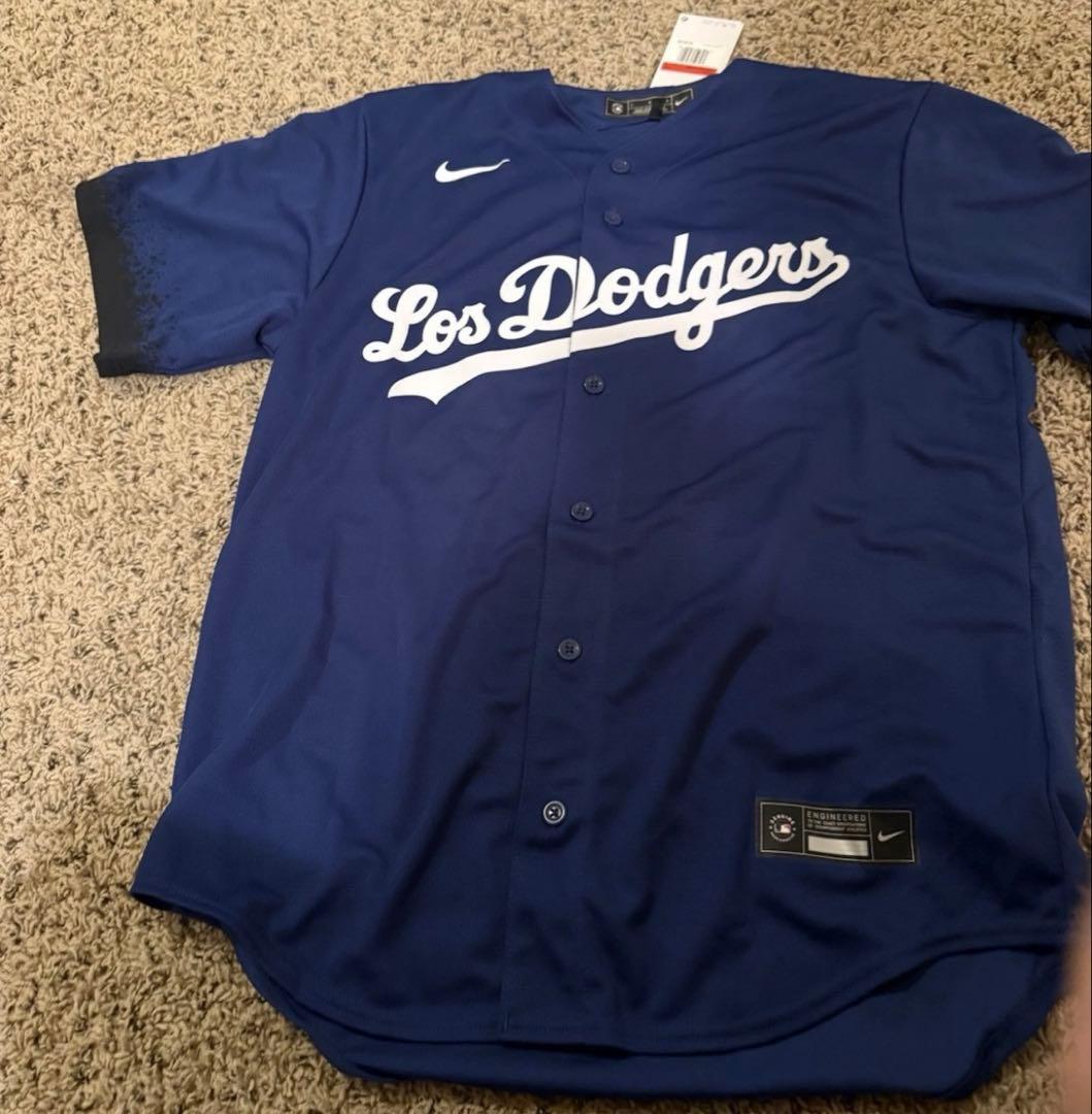 正規品！ドジャース スミス 直筆サイン ユニフォーム ホログラム NIKE製