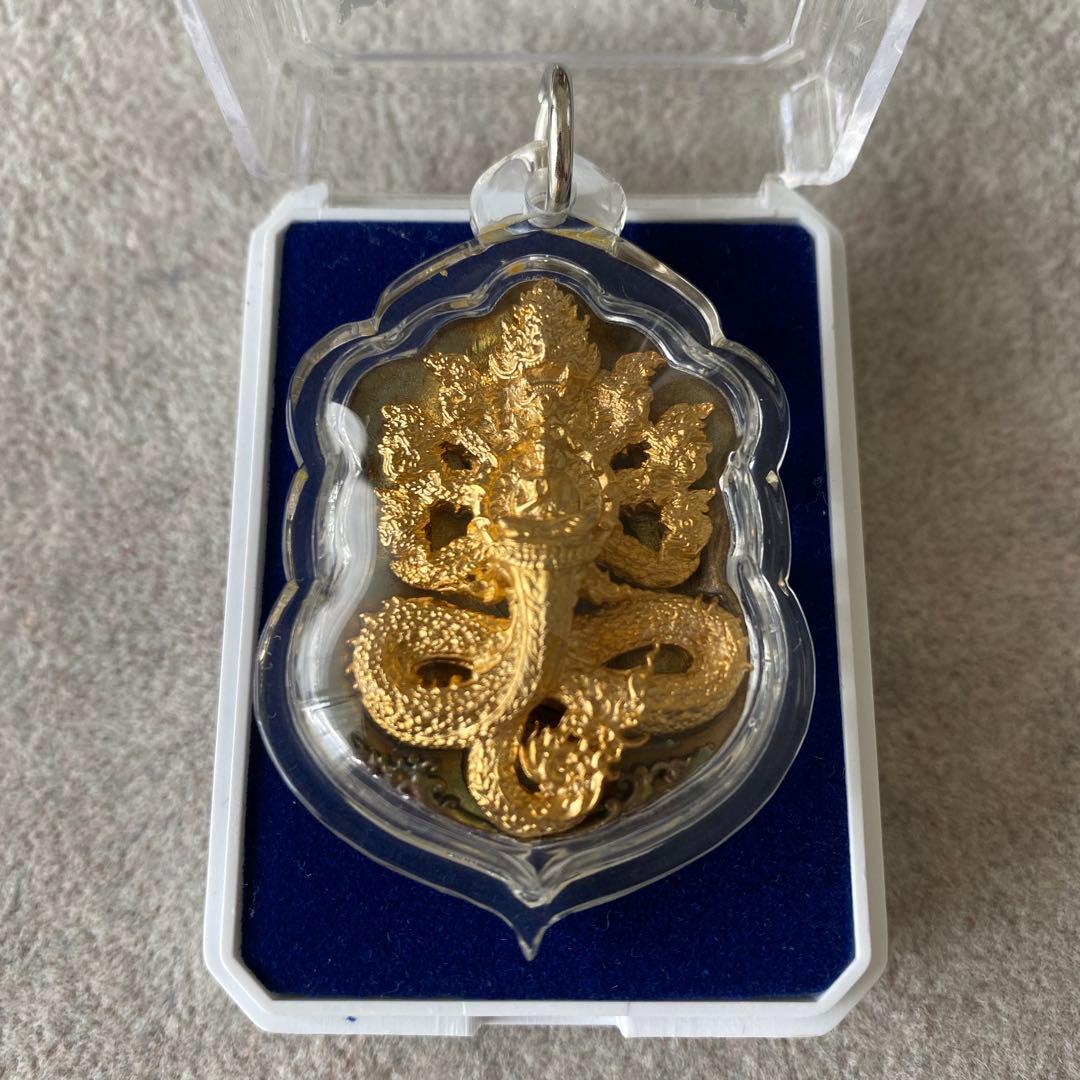 プラクルアン 高徳の釈迦とナーガ神 龍神 蛇神 超レア品 金運 守護 御守り