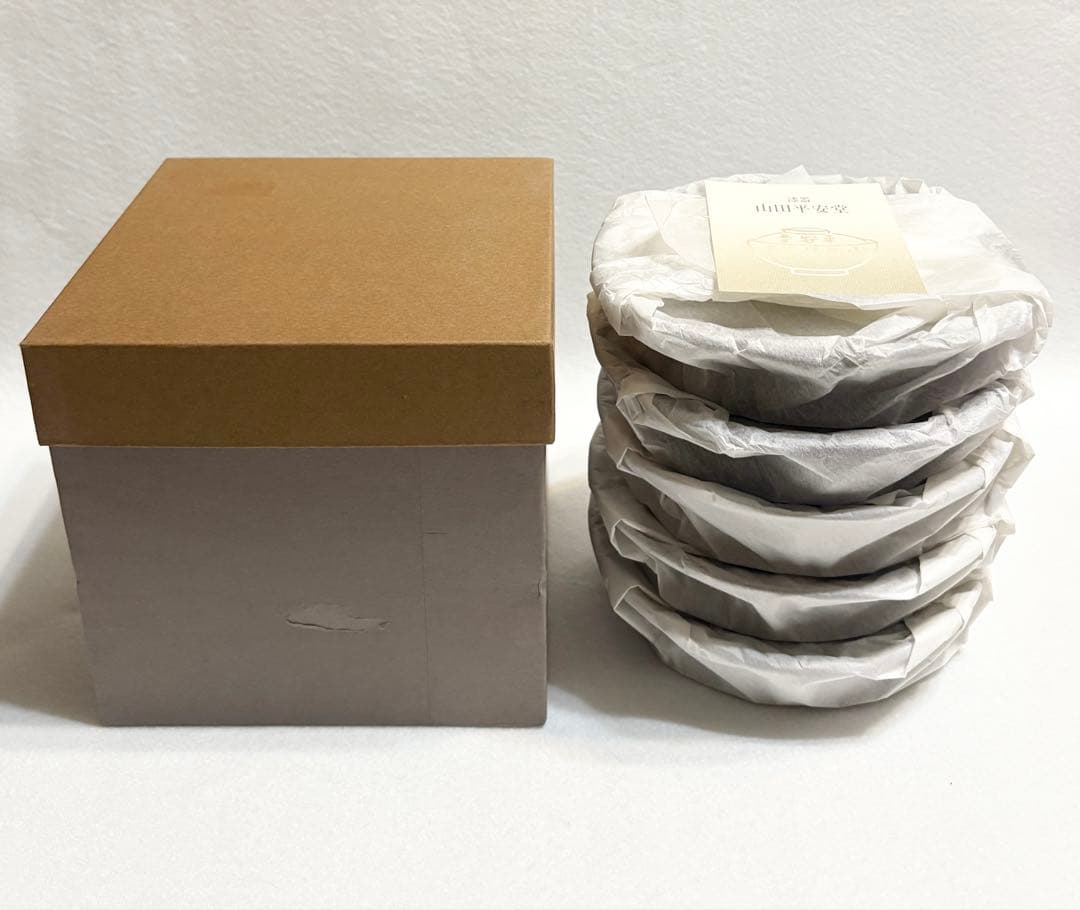 山田平安堂 漆器 高台菓子皿 銘々皿 5客揃 和食器 茶道具 菓子器 盛皿 漆