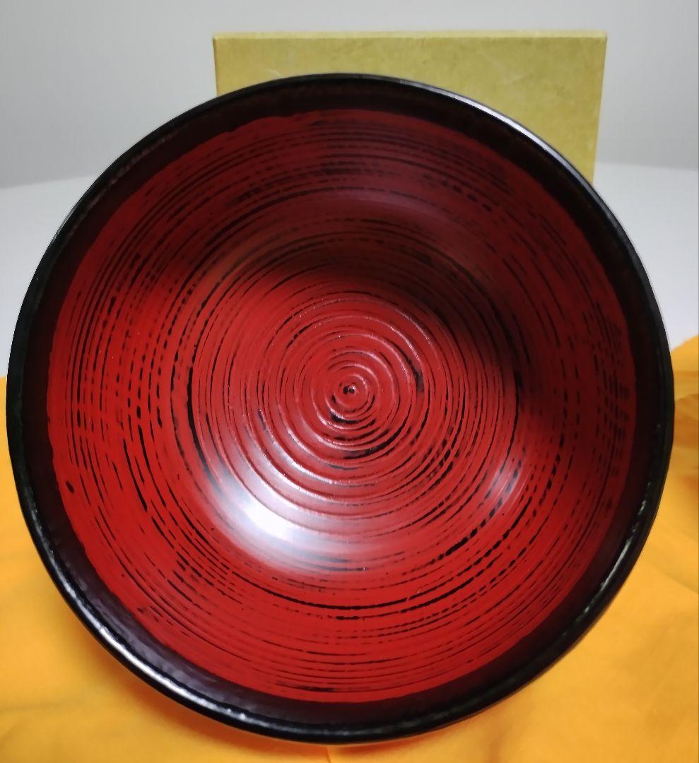 輪島塗　内根来　合鹿椀　2客