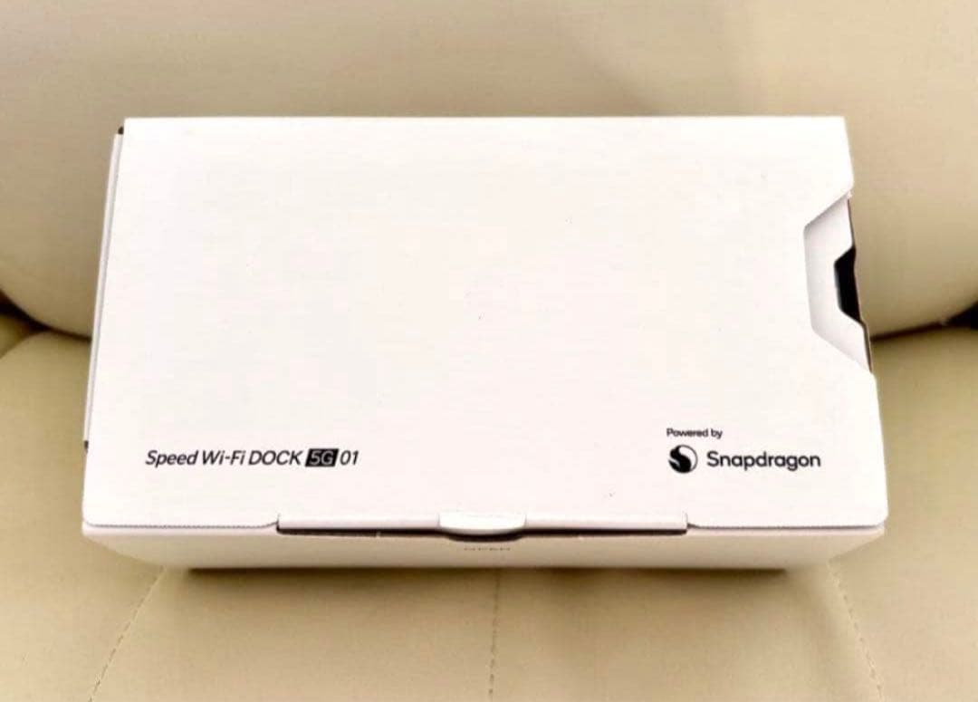 ★新品未使用品★Speed Wi-Fi DOCK 5G 01 ポケットWi-Fi