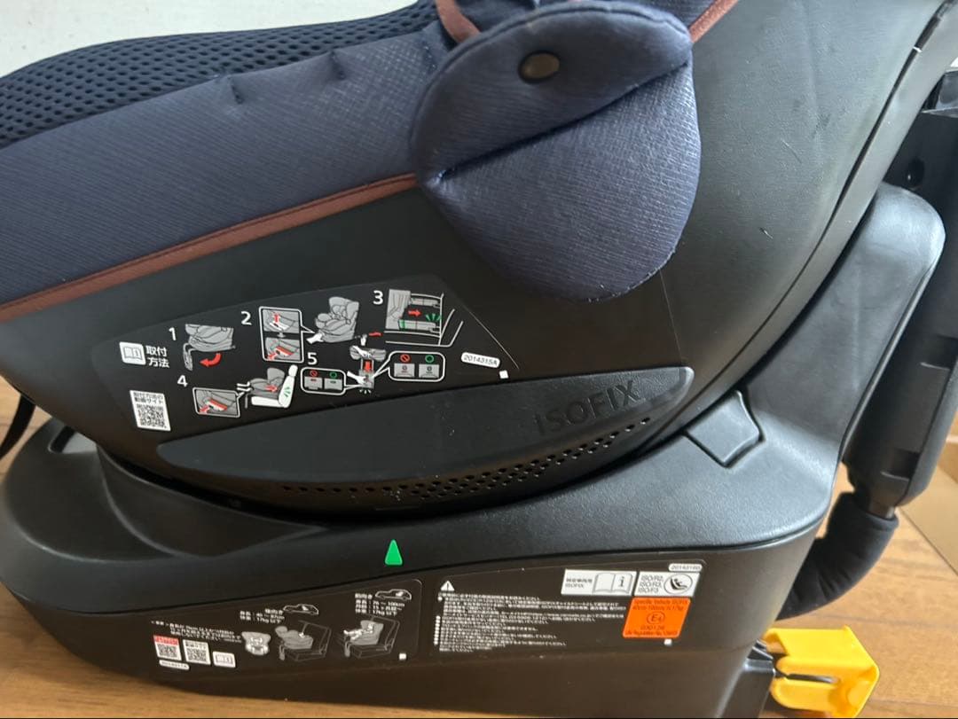 エールベベ クルットR グランス ISOFIX対応 R129