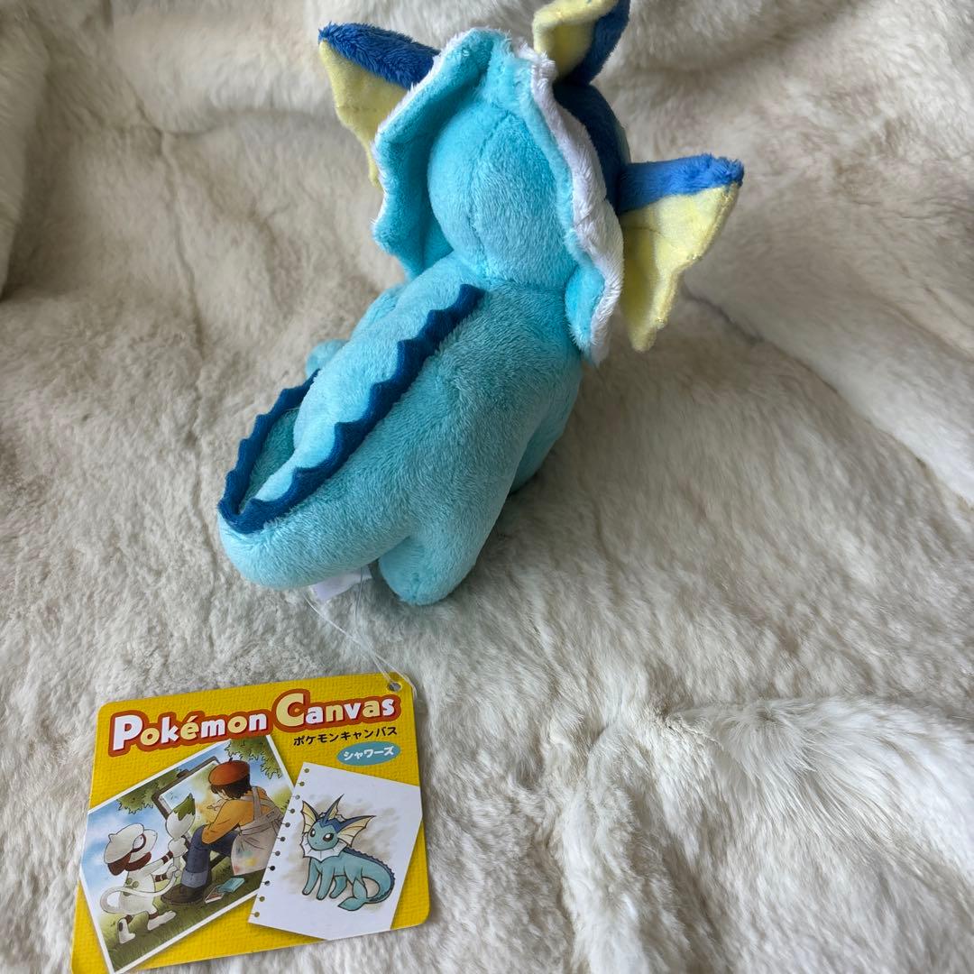 ポケモンセンター　シャワーズ　キャンバス　ぬいぐるみ