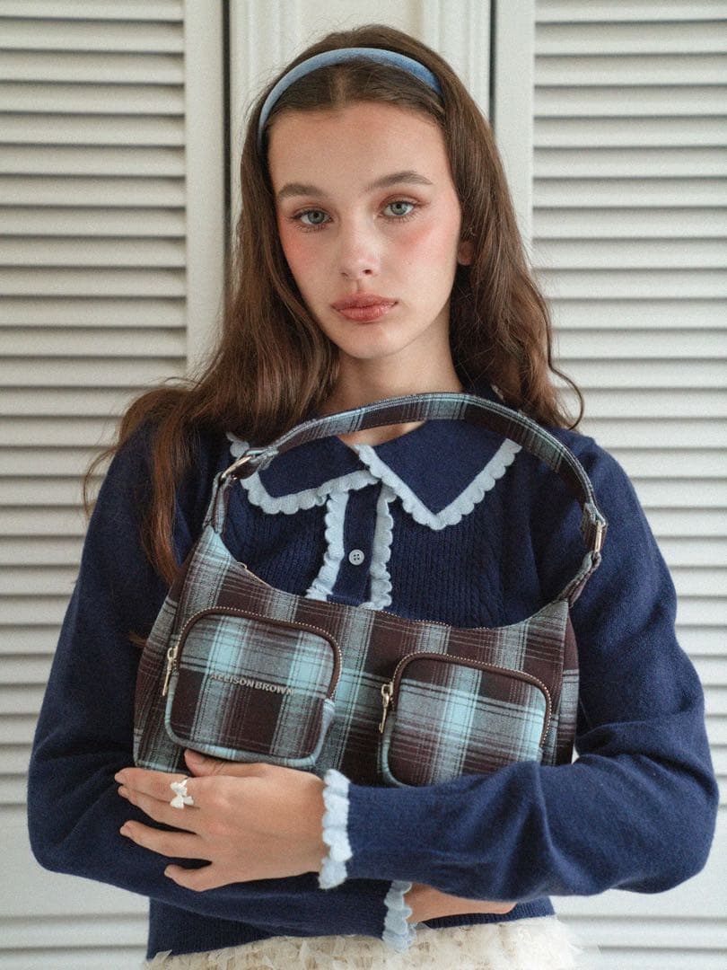 アリソンブラウンEVERYDAY CHECK SHOULDER BAG