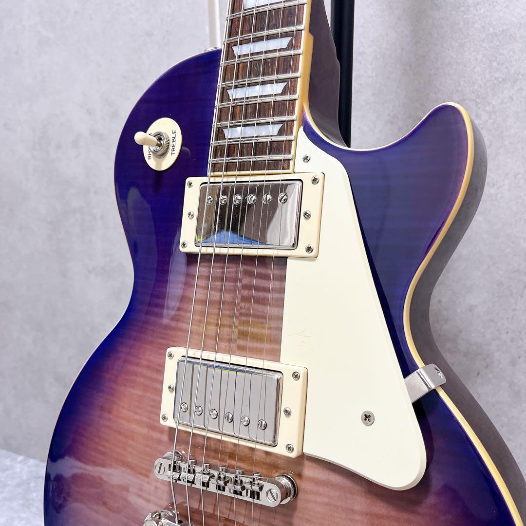 Epiphone エピフォン レスポール スタンダード ギブソン 青紫 ギター