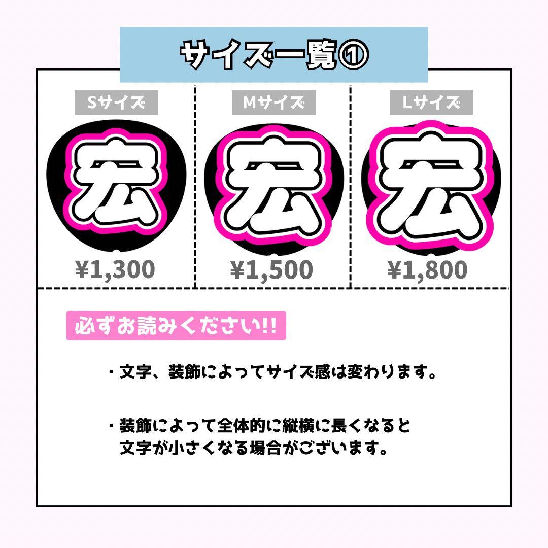 ハページ♡0126ネームボード うちわ文字 連結文字パネル オーダー