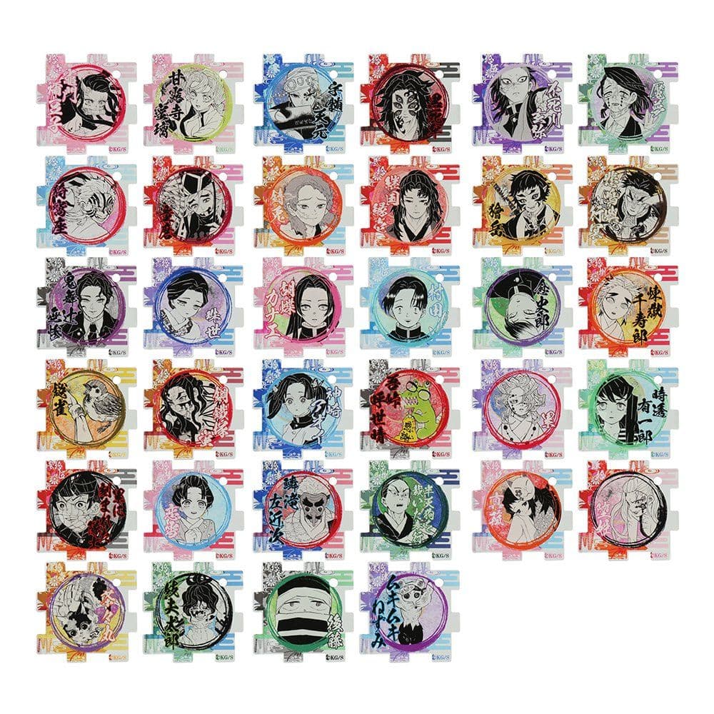 鬼滅の刃　つながるアクリルパズルコレクション　第1弾　コンプリート