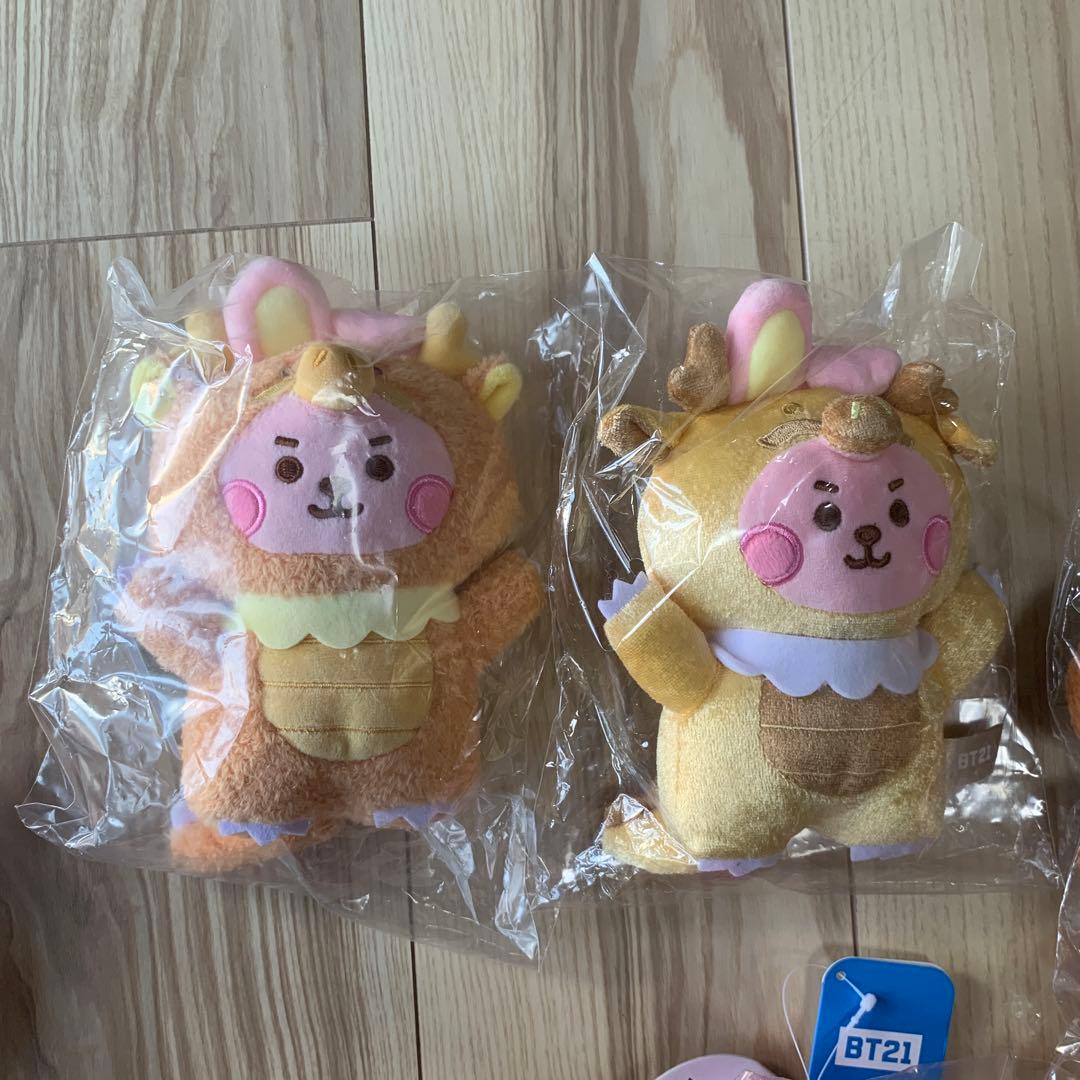 新品未開封　BT21 COOKY 公式ぬいぐるみ等まとめ売り　18個セット　レア