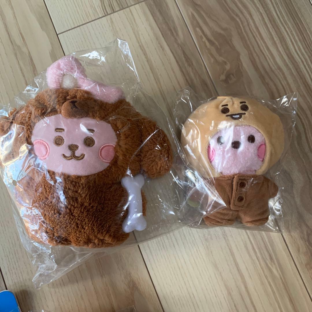 新品未開封　BT21 COOKY 公式ぬいぐるみ等まとめ売り　18個セット　レア