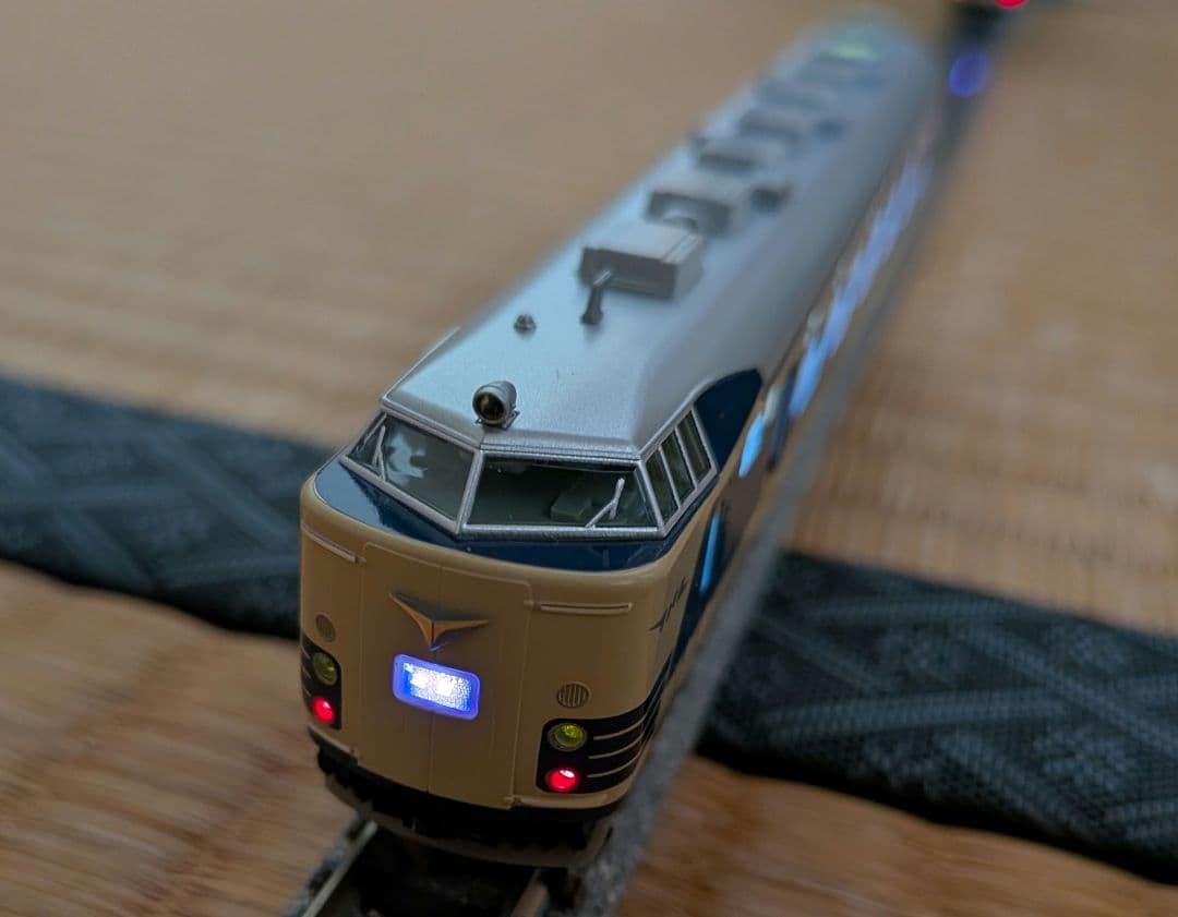 KATO【自作室内灯入り581/583系】10-1717等　計12両