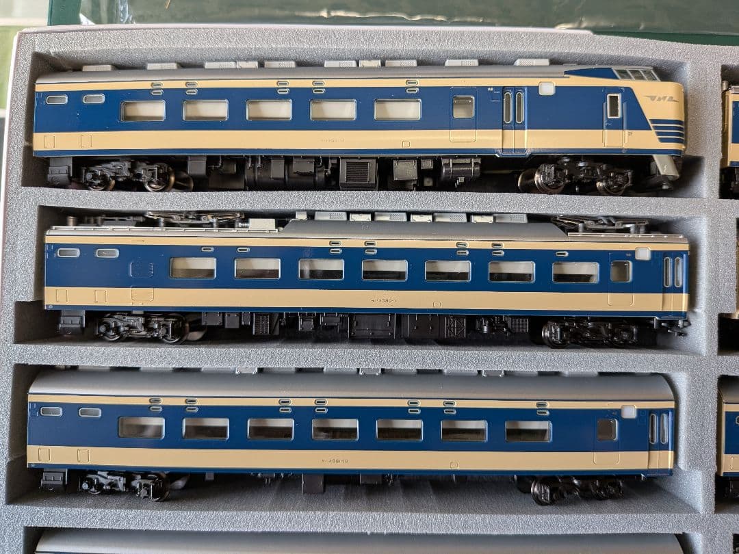 KATO【自作室内灯入り581/583系】10-1717等　計12両