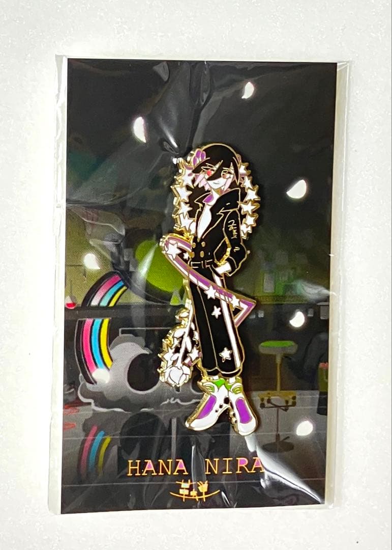 ニラちゃん ピンバッジ 全6種 ずっと真夜中でいいのに 革蝉初個展3原色の備忘録