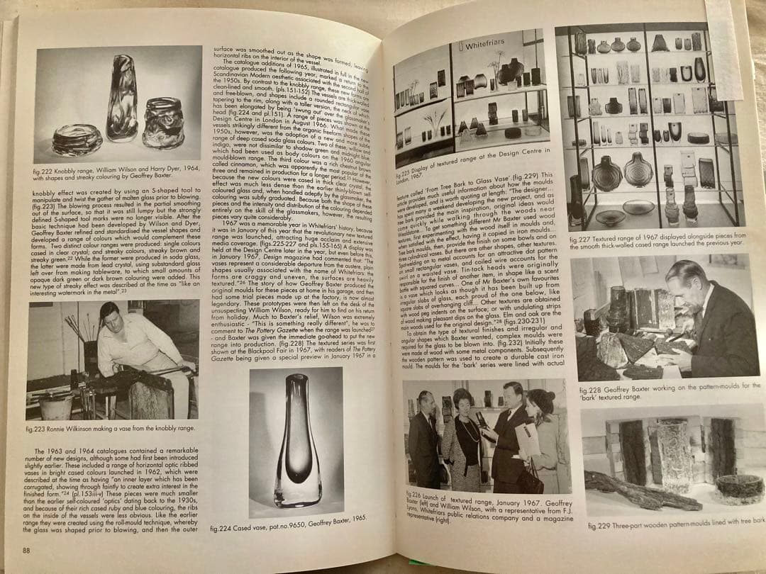 ビンテージWhite Friars GLASS(‘69-GeoffreyBaxt