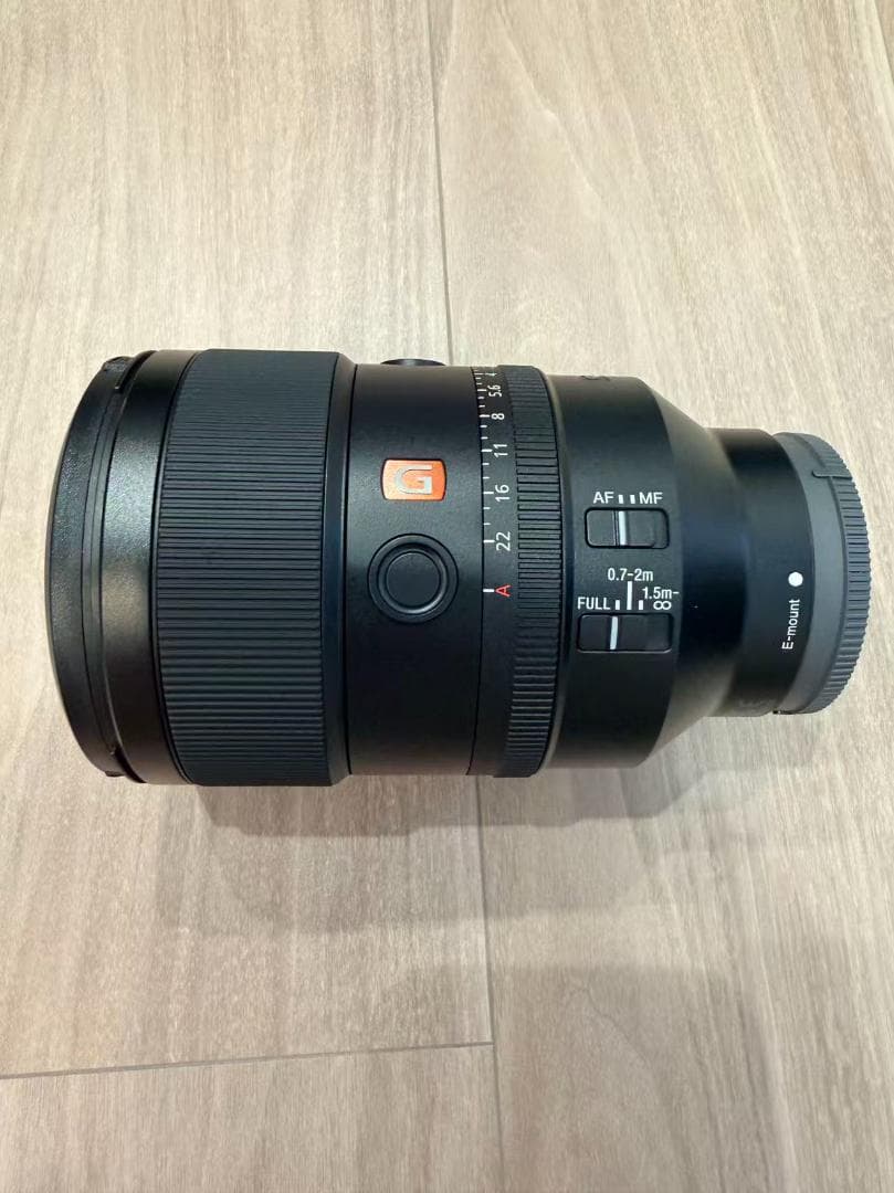 使用回数1回の超美品　SONY FE 135mm F1.8 GM レンズ