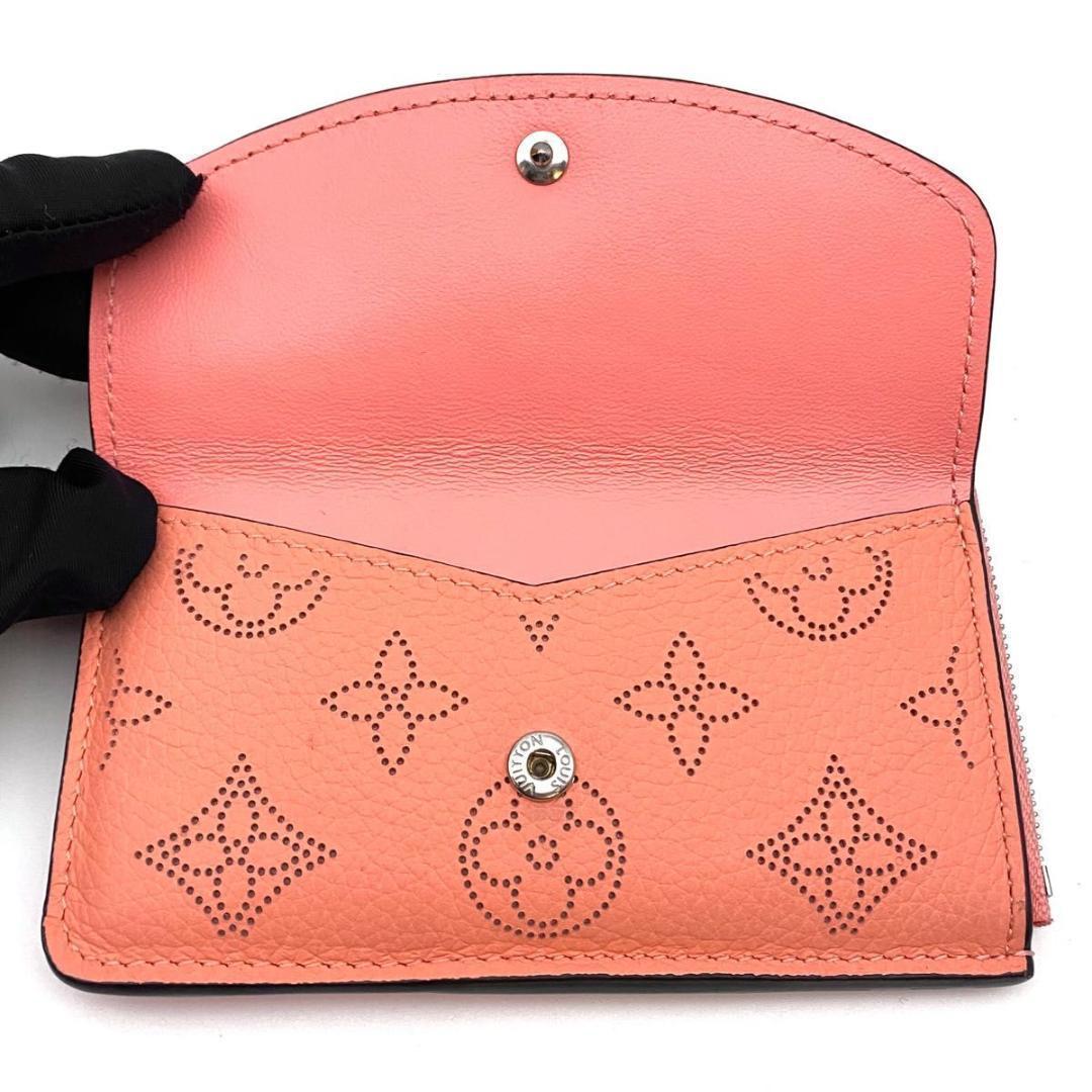 【ほぼ未使用】ルイヴィトン モノグラム マヒナ ポルトカルト レクト ヴェルソ