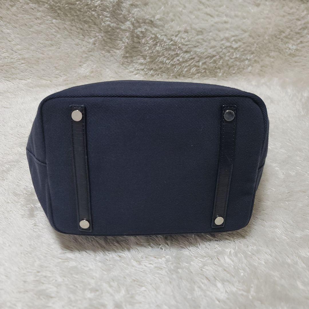 極美品✨バーバリーブルーレーベル リバーシブル ハンドバッグ ノバチェック 舟形