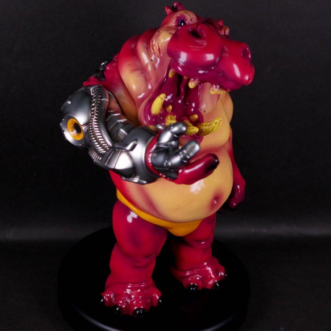 【Momoco studio】メガカバ・ジョー　ソフビ