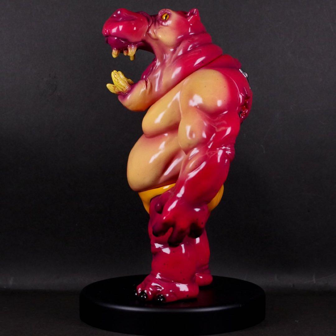 【Momoco studio】メガカバ・ジョー　ソフビ