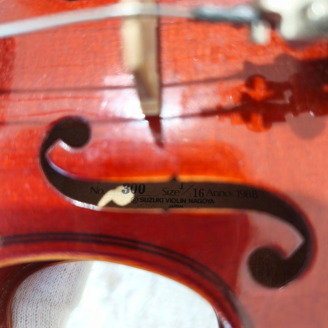 【美品】SUZUKI・スズキ・Ｎo.300・1/16・子ども用・バイオリン