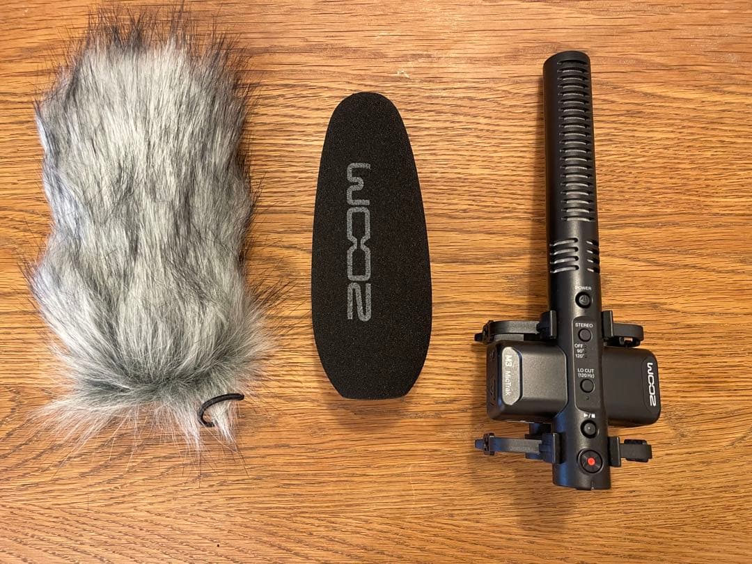 ZOOM M3 MicTrak モフモフつき