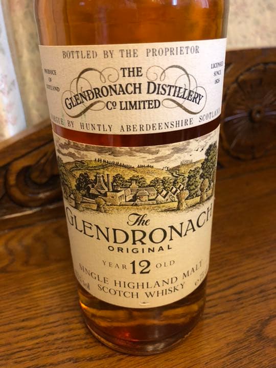 グレンドロナック12年　オリジナル 古酒　オーク樽熟成　旧ボトル