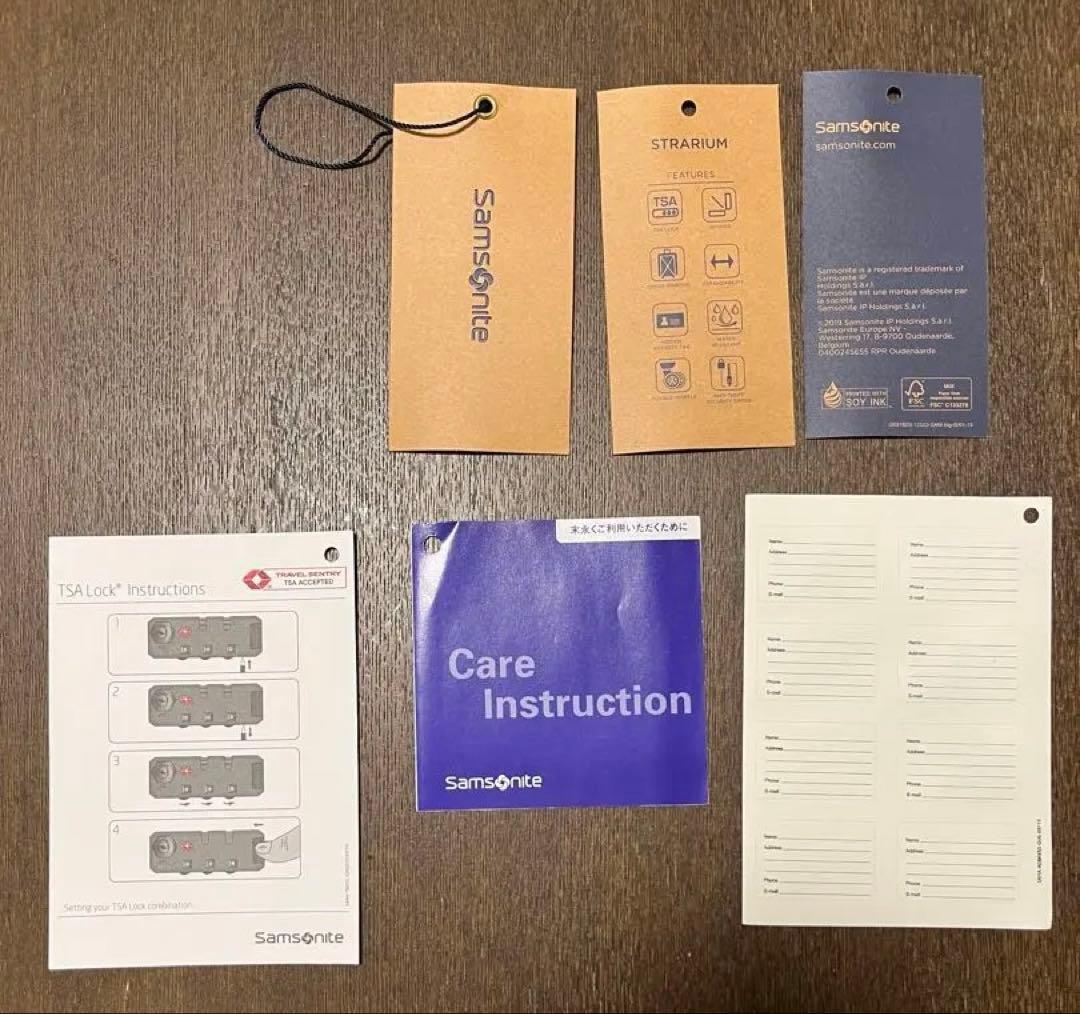 Samsonite キャリーケース ストラリウム スピナー ネイビー