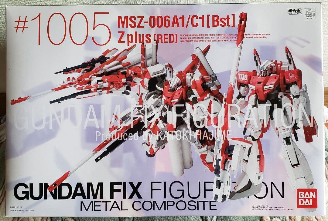 ガンダム FIX MSZ-006A1/C1[Bst] Z plus [RED]