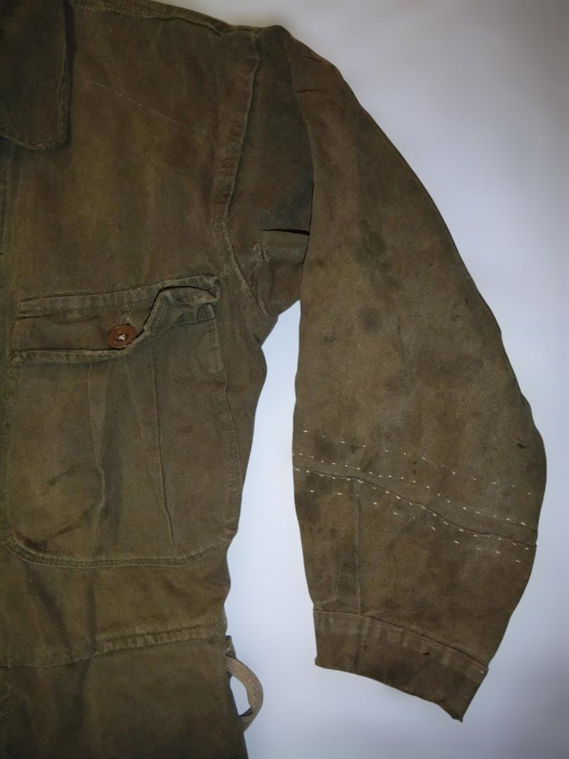 旧日本軍　陸軍？海軍？　戦闘服　作業着　ツナギ　制服　軍服