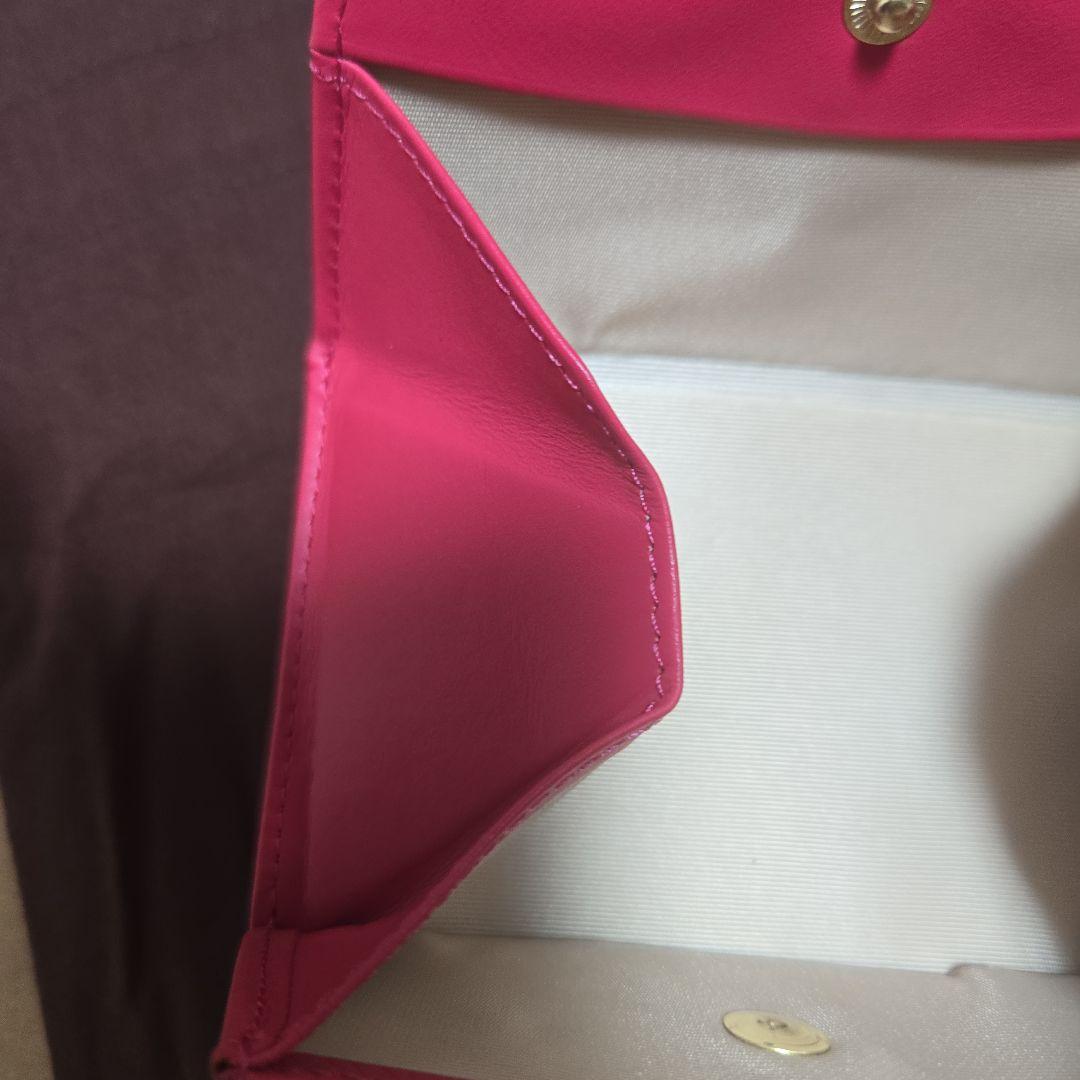 【新品】クレイサス　エクセ　 二つ折り財布 ピンク　スマート　190463