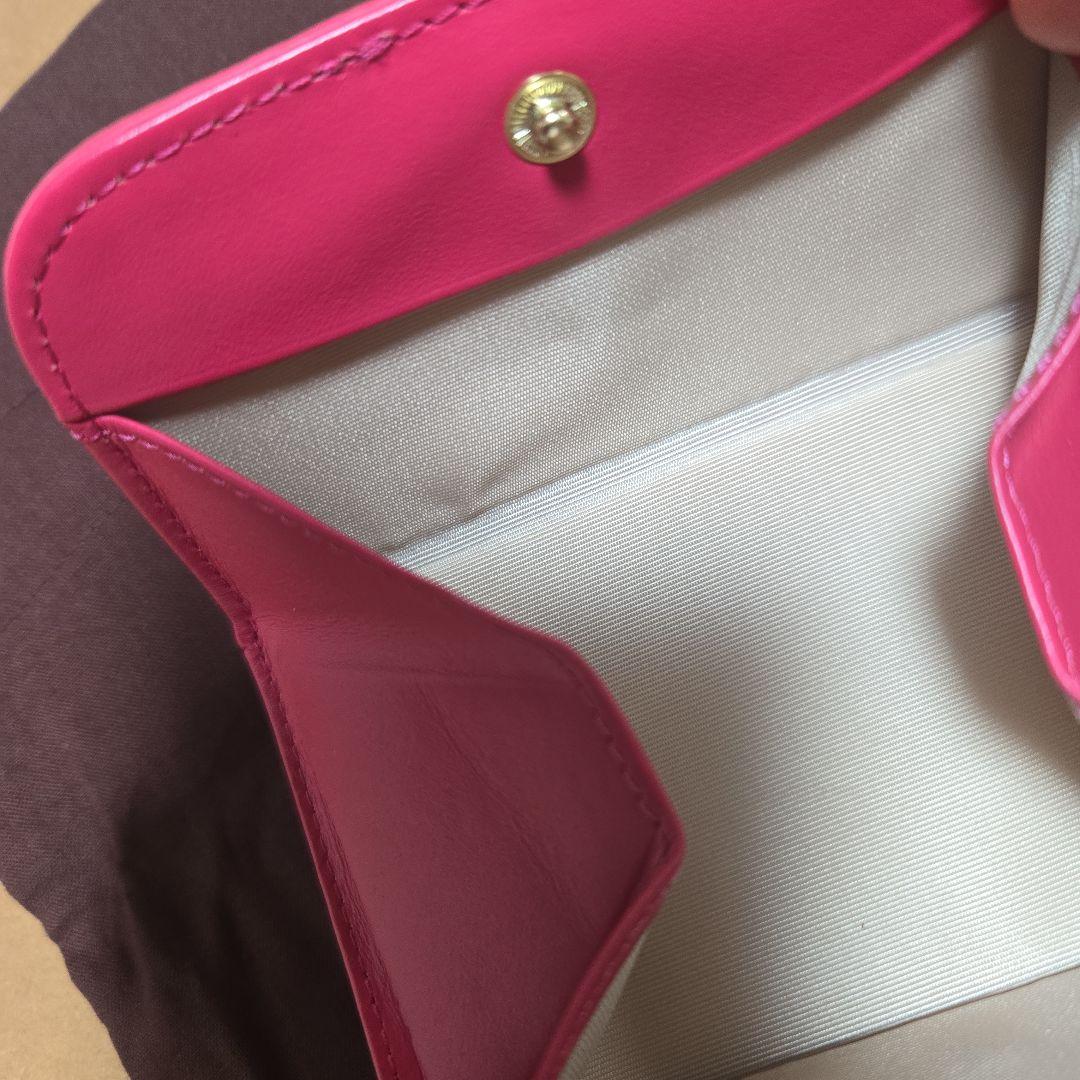 【新品】クレイサス　エクセ　 二つ折り財布 ピンク　スマート　190463