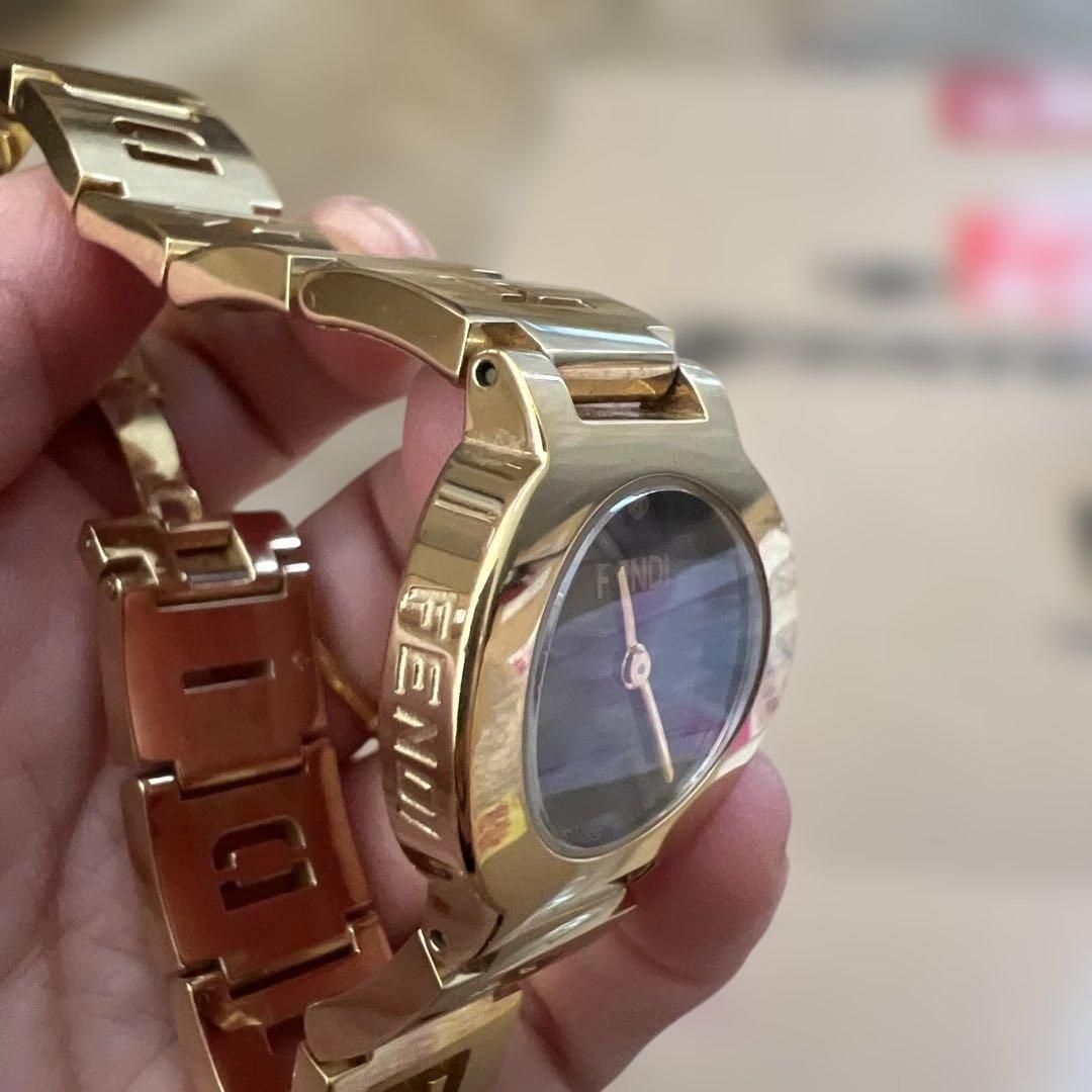 FENDI フェンディ 腕時計 ゴールド
