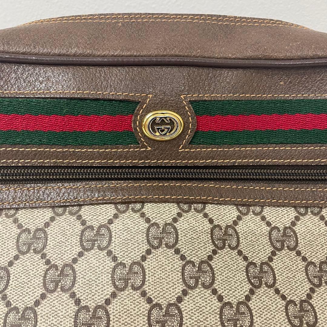 【TK】GUCCI グッチ オールドグッチ シェリーライン ショルダーバッグ