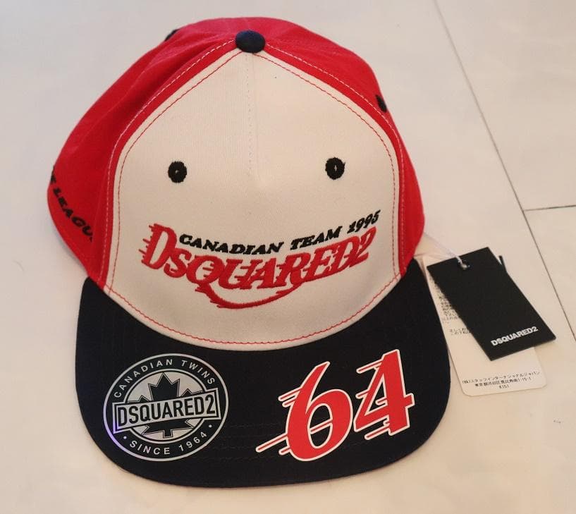 DSQUARED2 ディースクエアード2新品キャップM帽子41800円58程度