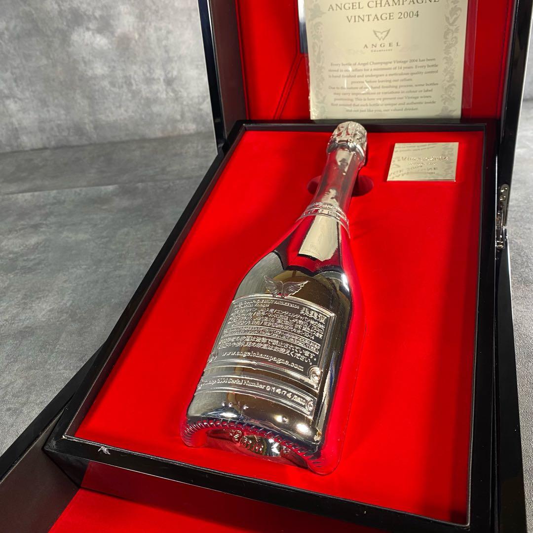 エンジェル シャンパン プラチナ　ヴィンテージ　2004 ケース付き　507
