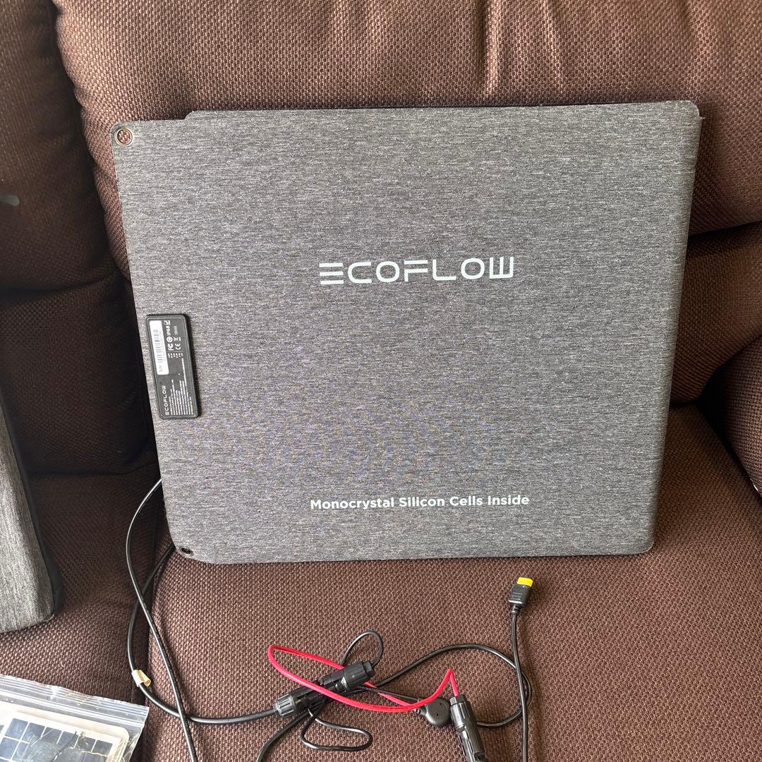 ECOFLOW ポータブル電源用ソーラーパネル