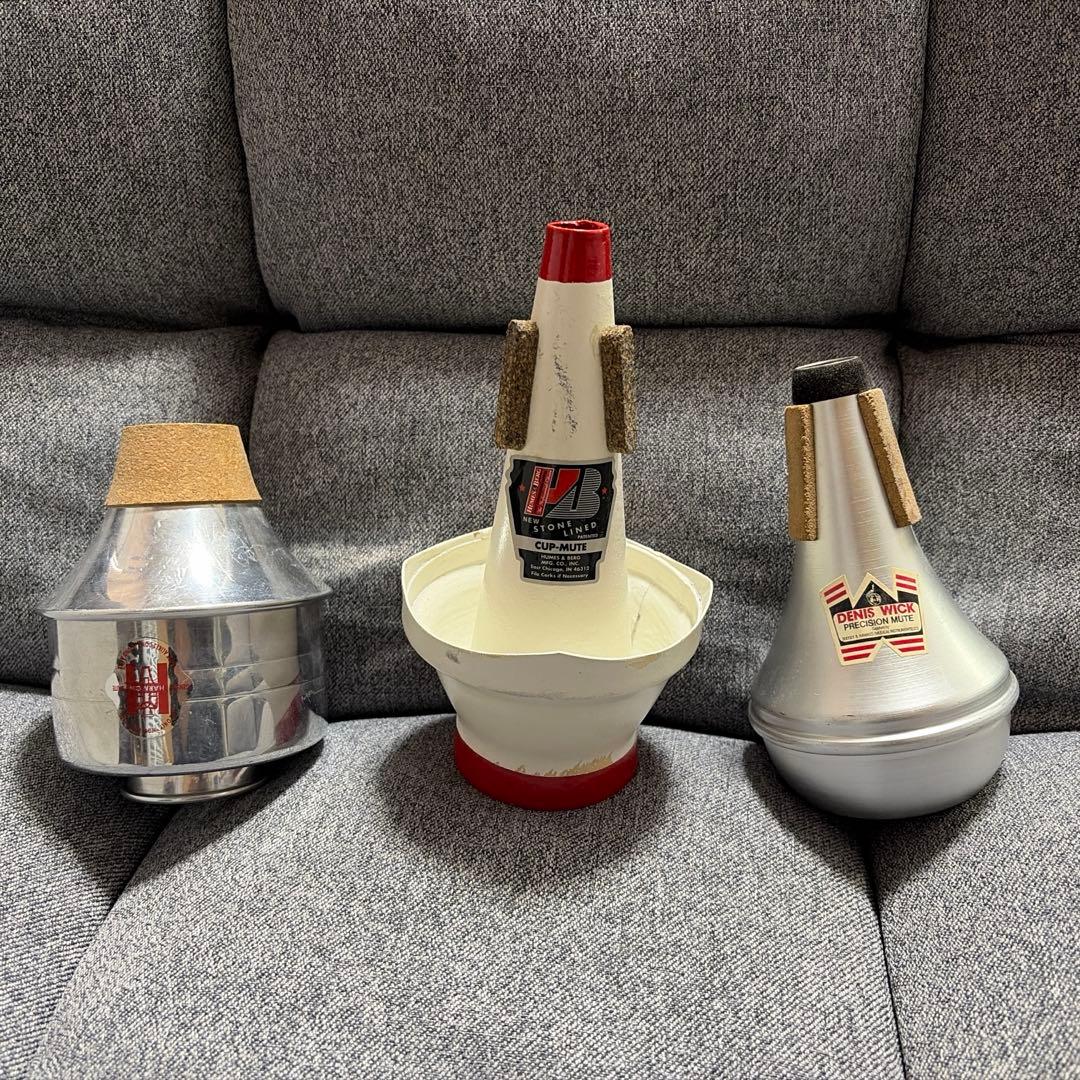 トランペット ミュート 3つセット