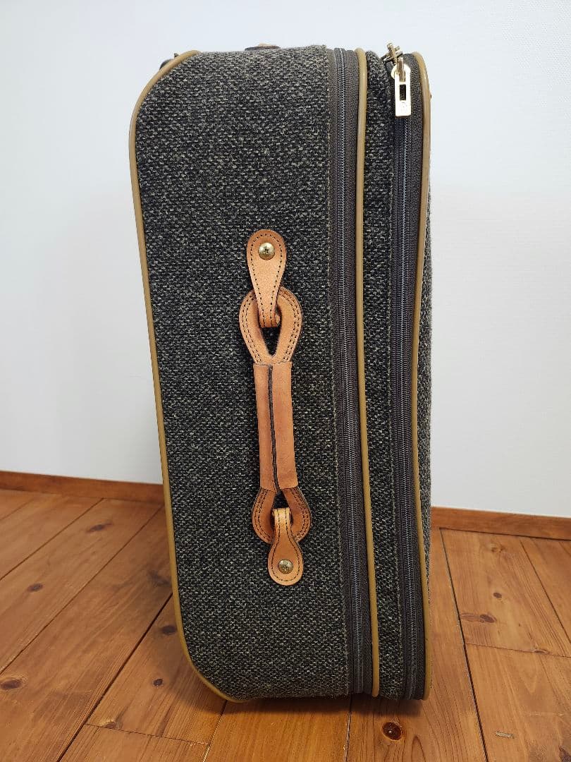 HARTMAN　ハートマン　キャリーケース　ツイード　レザー