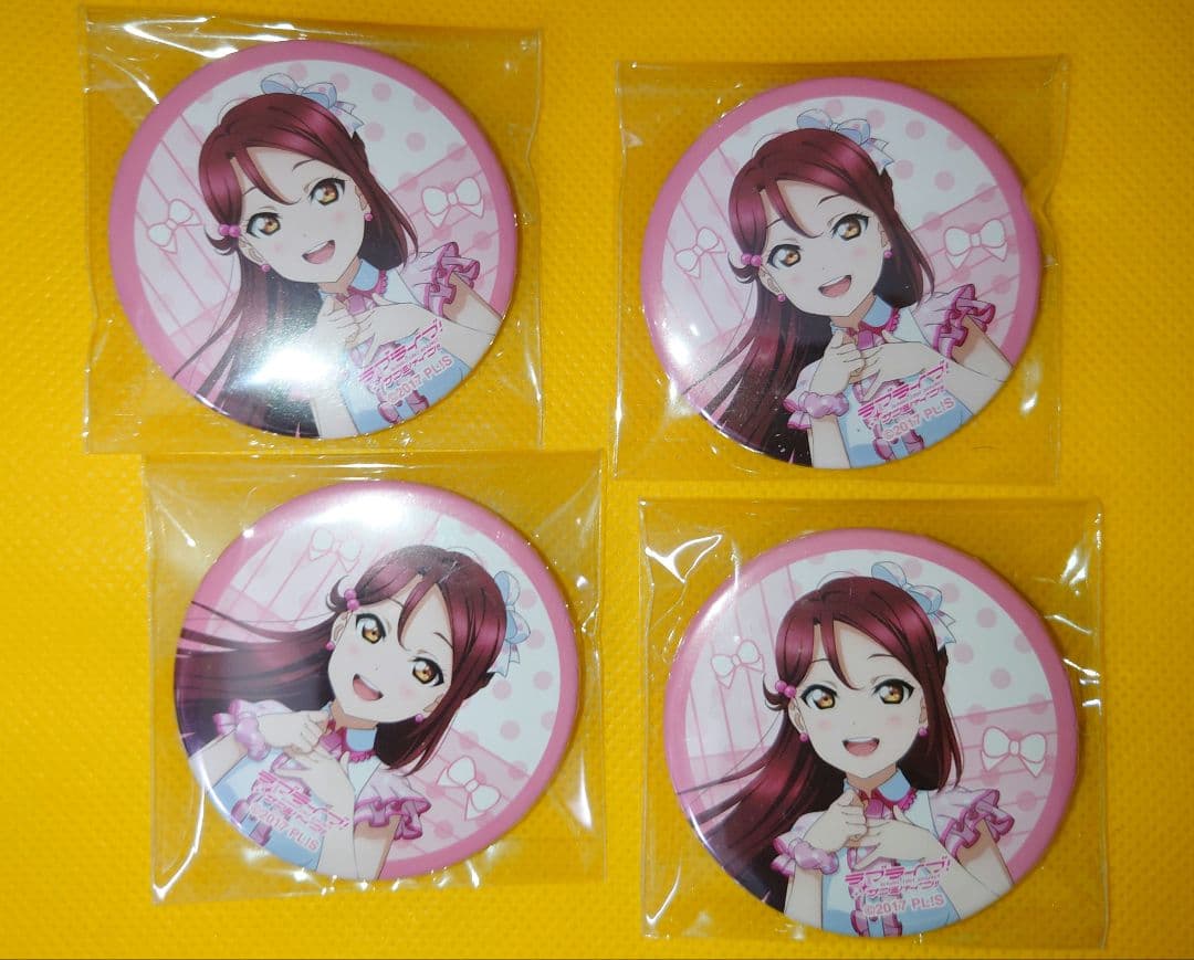 iNSTABLE 4個セット おもひと梨子　缶バッジ