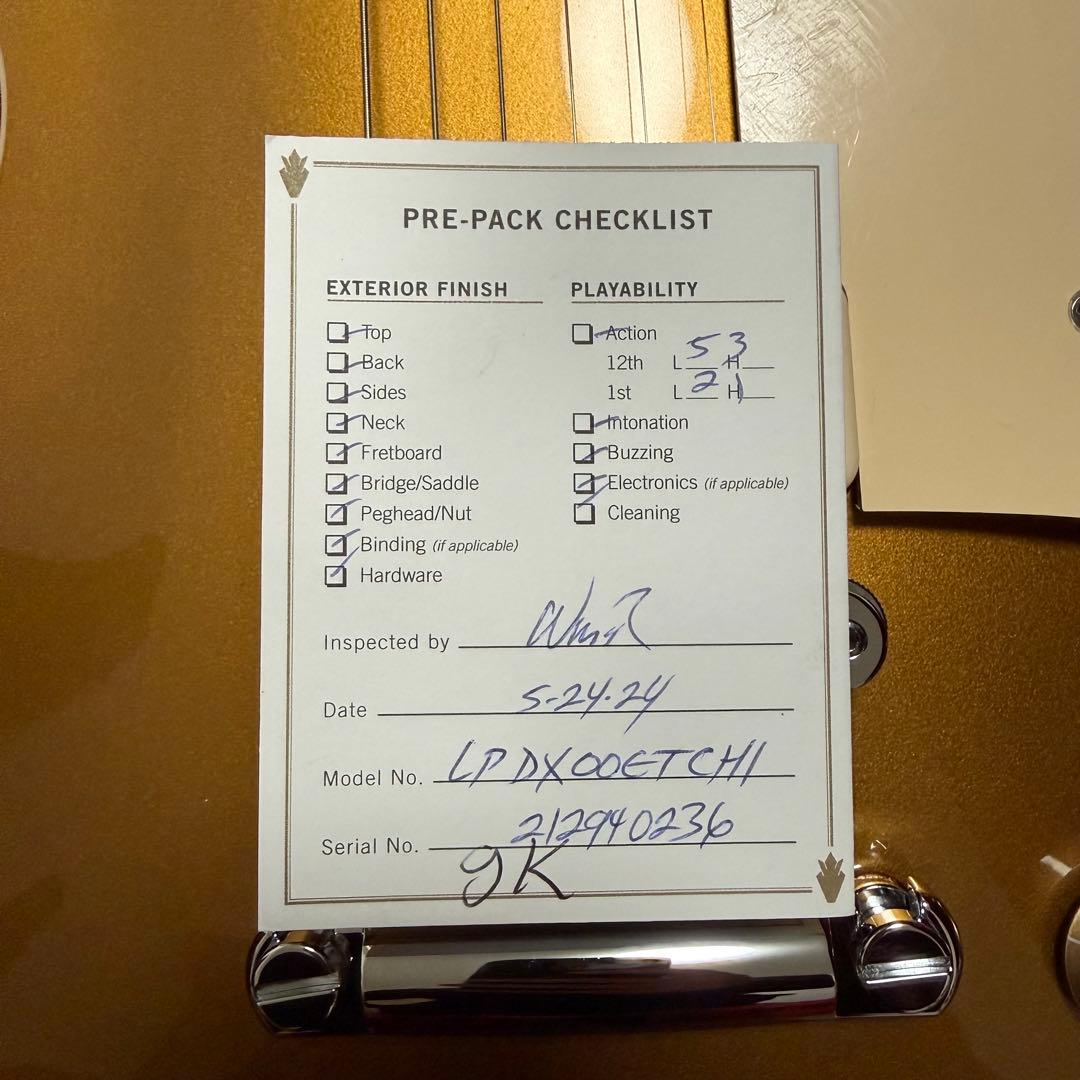 ギター Gibson Les Paul 70s Deluxe Gold Top 2024